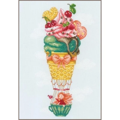 Afbeelding van Vervaco Telpakket kit Ijsjesballon PN 0200165
