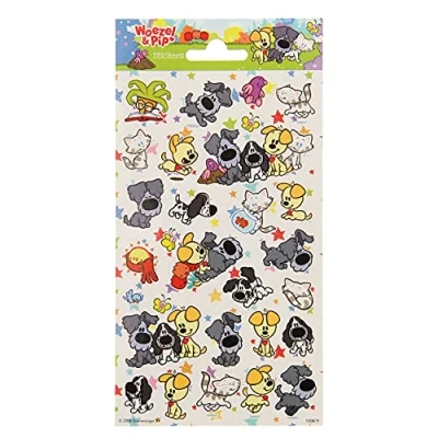 Afbeelding van Haza Original Stickerset Woezel &amp; Pip