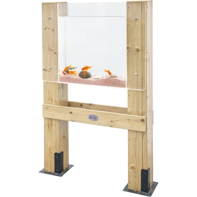 Afbeelding van Classic World Houten Waterbak Planten &amp; Vissen