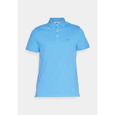 Afbeelding van Tommy Hilfiger 1985 SLIM Poloshirt, Heren, Maat: XS, Blue spell