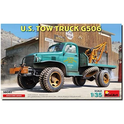 Afbeelding van 1:35 MiniArt 38061 U.S. Tow Truck G506 Plastic Modelbouwpakket