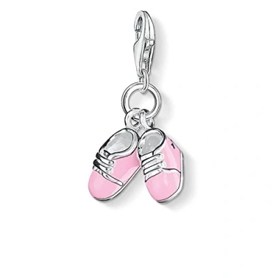 Afbeelding van Thomas SABO Babyschuhe Hanger silvercolored/pink, Dames, Maat: One Size, Silver colored/pink