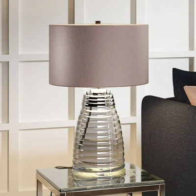 Afbeelding van Quintiesse LED Tafellamp Milne 60W 3000K 620Lm 830 Polished Nickel