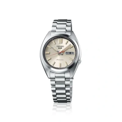 Afbeelding van Seiko heren 5 Sports Automatic horloge SRPK91K1 in de kleur Zilver