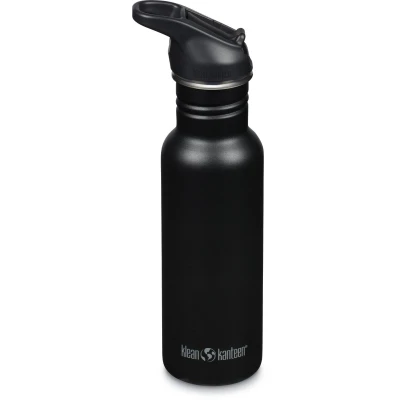 Afbeelding van Klean Kanteen Classic Narrow Flip/Sportdop 532 ml Black