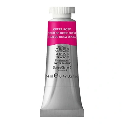 Afbeelding van Winsor &amp; Newton Professionele aquarelverf Aquarelverf, Hoge Helderheid, Lichtbestendig, Archiefkwaliteit, Tube van 14 ML, Opera Pink Colour ROW