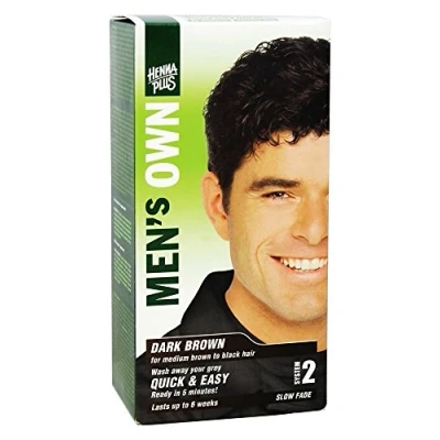 Afbeelding van Men&#039;s Own Haarkleuring Voor Mannen Dark Brown 80ml