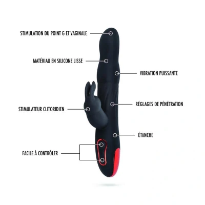 Afbeelding van Lieberté Marie Stotende Rabbit Vibrator