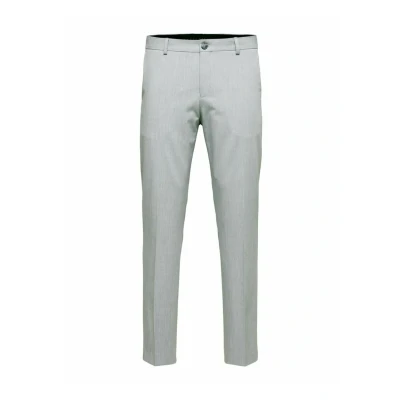 Afbeelding van Selected Homme Broek, Heren, Maat: 56, Light grey melange
