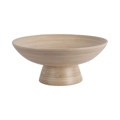 Afbeelding van Present Time Schaal Fruit Bowl Puro Naturel Ø30cm Modern Kerst Cadeau cadeautjes vrouw man voor haar hem Kerstcadeau Kado