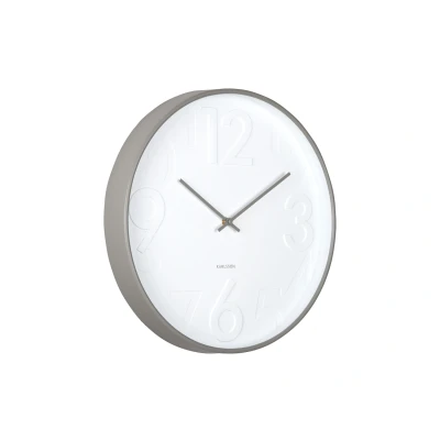 Afbeelding van Karlsson Wandklok Ayuno Donkergrijs Ø40cm
