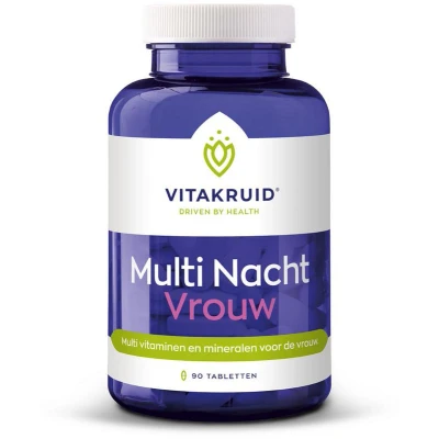 Afbeelding van Vitakruid Multi Nacht Vrouw 90 tabletten