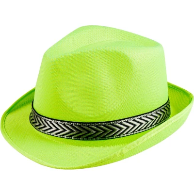 Afbeelding van Boland Hoed Funky neon groen Groen,Neon 59 Volwassenen Unisex