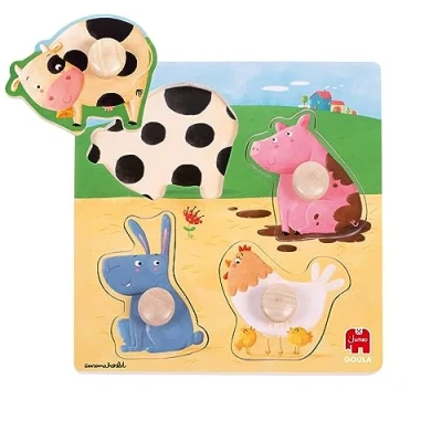 Afbeelding van Goula Boerderijdieren puzzel