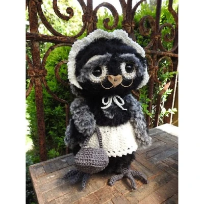 Afbeelding van Haakpakket Funny Furry Owl Molly