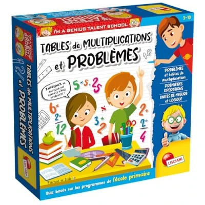 Afbeelding van Educatief Spel Lisciani Giochi Multiplications et problèmes