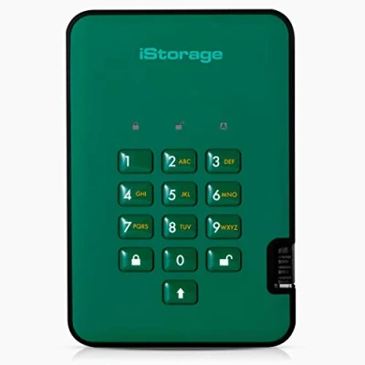 Afbeelding van iStorage diskAshur 2® Externe harde schijf (2,5 inch) USB 3.2 Gen 2 (USB 3.1) Zwart IS DA2 256 2000 B