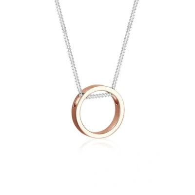 Afbeelding van Elli Kreis Ketting bicoloured, Dames, Maat: 45, Bi coloured