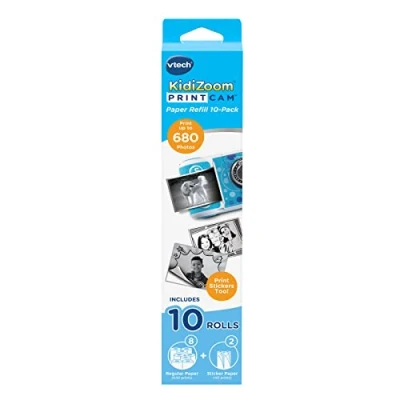 Afbeelding van VTech KidiZoom PrintCam navulverpakking, wit, 10 stuks