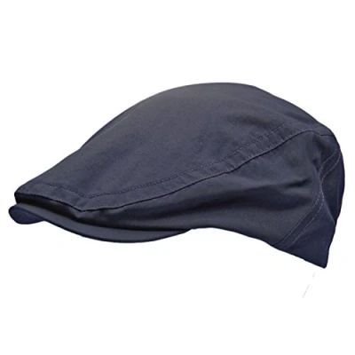 Afbeelding van TOSKATOK Waterdichte platte pet voor heren, Navy Blauw