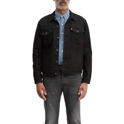 Image de Levi&#039;s Homme Jacket The Trucker, Dark Horse, M