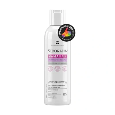 Afbeelding van Seboradin Haarshampoo voor zwangere vrouwen, alle haartypes, versterkend, hydraterend, verdikkend, mama haar, 200 ml