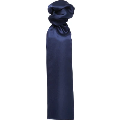 Afbeelding van Premier &#039;Colours&#039; Plain Business Scarf PB30 Navy