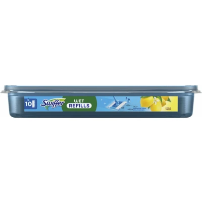 Afbeelding van Swiffer Vochtige Vloerdoekjes Citrus Fresh 10 stuks