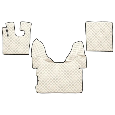 Afbeelding van F CORE Eco Leather Q FL09 CHAMP Vloermatset Kunstleer 3 Beige
