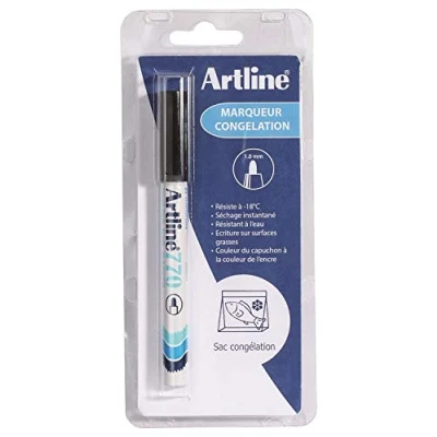 Afbeelding van ARTLINE EK 770&quot; permanente marker, speciaal voor vriezen, zwart
