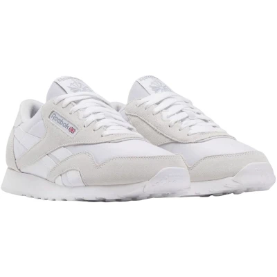 Afbeelding van Reebok Classic CL Sneakers laag, Maat: 45, Footwear white Leer en textiel