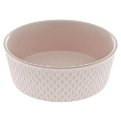 Afbeelding van Ferribiella Galatea Porcelain Bowl Hondenvoerbak Ø16 cm 600 ml Roze