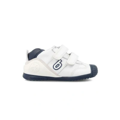 Afbeelding van Biomecanics Basic Sneakers laag voor kinderen, Maat: 19, White Leer
