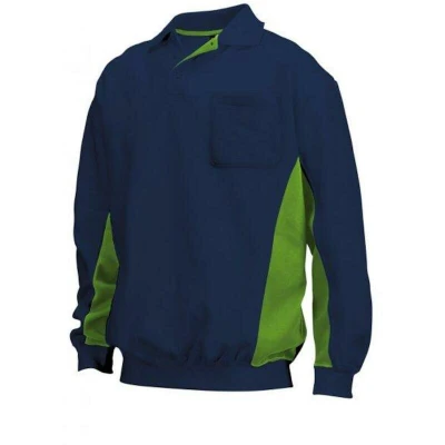 Afbeelding van Tricorp Polosweater Marine Lime Maat 3XL