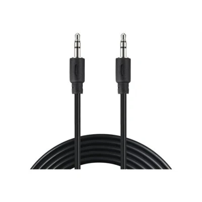 Image de Sandberg Câble audio mini phone stereo 3.5 mm mâle pour 2 m noir