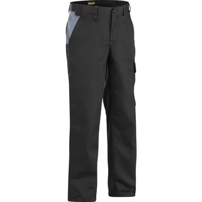 Image de Pantalon Industrie 1404 Noir/gris 100% Coton croisé Blaklader
