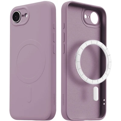 Afbeelding van imoshion Hoesje geschikt voor iPhone 16e Color Backcover MagSafe Paars