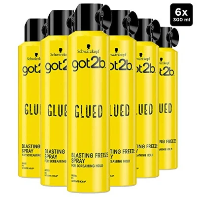 Afbeelding van Schwarzkopf Got2B Glued Blasting Freeze Hairspray 3 x 300 ml