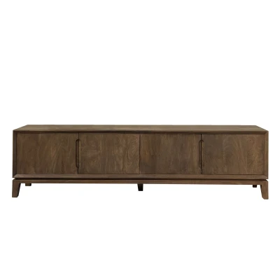 Afbeelding van Livingfurn TV meubel Cortez 210x55x40 cm Mangohout
