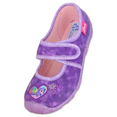 Afbeelding van Beck Darling Pantoffels voor kinderen, Maat: 25, Lila Katoen
