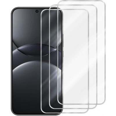 Afbeelding van Cadorabo 3x Screenprotector geschikt voor Huawei NOVA 13 Beschermende Pantser Film in KRISTALHELDER Getemperd (Tempered) Display beschermend glas 9H hardheid met 3D Touch