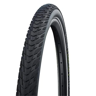 Image de Pneu Schwalbe Marathon E Plus 28 pouces x 175 Noir réfléchissant