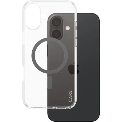 Afbeelding van PanzerGlass Hoesje Geschikt voor iPhone 16 Plus CARE Flagship Case MagSafe Blauw