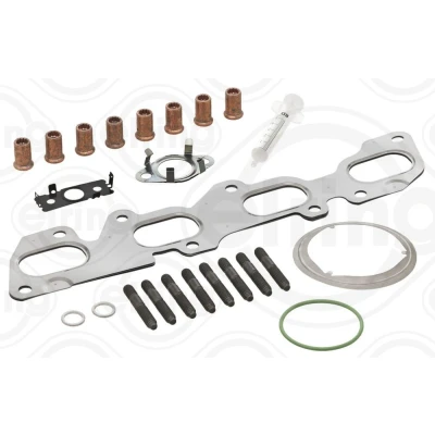 Afbeelding van ELRING 795.420 Turbocharger, montageset Met pakkingen montagehandleiding, schroeven VOLKSWAGEN: Transporter 6