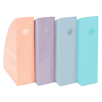 Afbeelding van Exacompta De MAG CUBE Aquarel tijdschriftenhouder van 4 stuks, voor A4 en A4+, catalogi, tijdschriften Afmetingen: Prof 34,5 x breedte 27,5 hoogte 33 cm Pastel glanzend