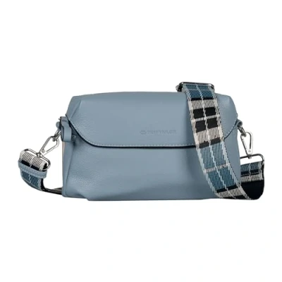Afbeelding van TOM TAILOR Schoudertas Chrissi Camera Bag Mid Blue Lichtblauw