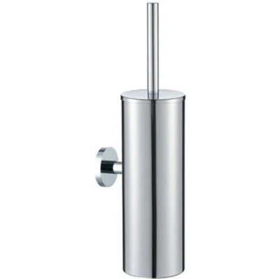 Afbeelding van Plieger Vigo Toiletborstelhouder Wandbevestiging 38 cm 10 jaar garantie Geborsteld Chroom