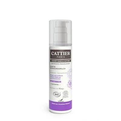 Afbeelding van Cattier Caresse D&#039;Herboriste Biologische Make up Remover Gezichts en Oogmelk, 200 ml