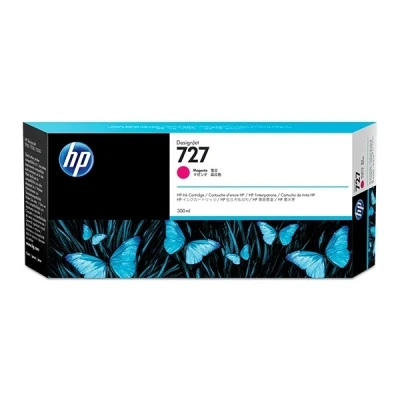 Image de HP 727 300 ml haute capacité magenta original DesignJet cartouche d&#039;encre pour T1500, T1530, T2500, T2530, T920, T930