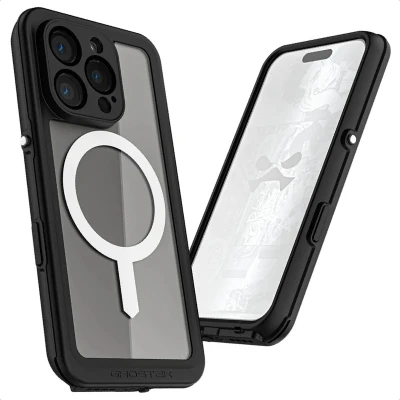 Afbeelding van Ghostek Nautical Slim Waterproof MagSafe Case Apple iPhone 16 Pro Clear
